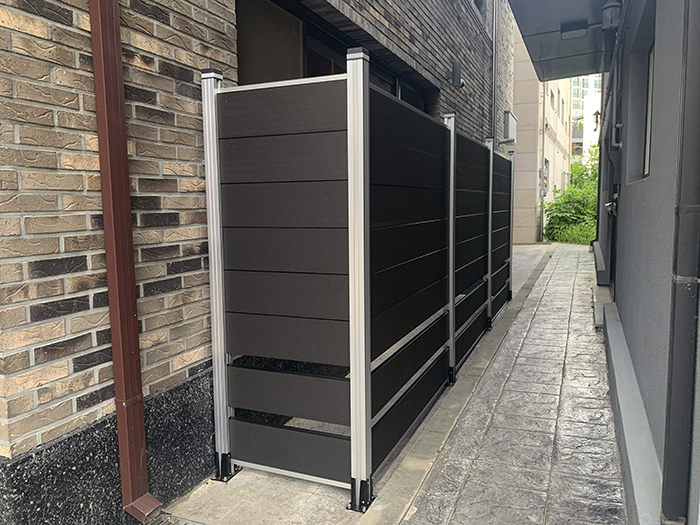 경기도 파주시 다가구주택 합성목재 BIY 휀스 1.jpg